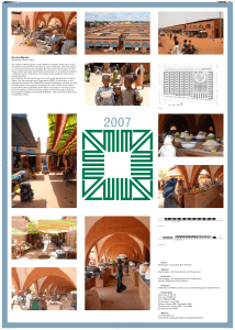 Central Market, Burkina Faso: Architecture & Design