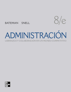 Administraci&oacute;n: Liderazgo y Colaboraci&oacute;n - Libro de Texto