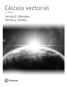 C&aacute;lculo vectorial 6&ordf; edici&oacute;n - Marsden y Tromba