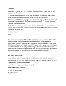 Deutsche Sprachlern-Texte