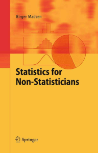 Statistics for Non-Statisticians: A Practical Guide