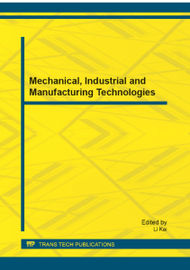 Mechanical, Industrial & Manufacturing Technologies: MIMT 2012 Proceedings