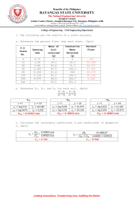 Geotechnical Engineering Problems: Sieve Analysis & Soil Properties