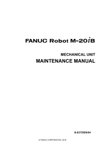 FANUC Robot M-20iB Maintenance Manual