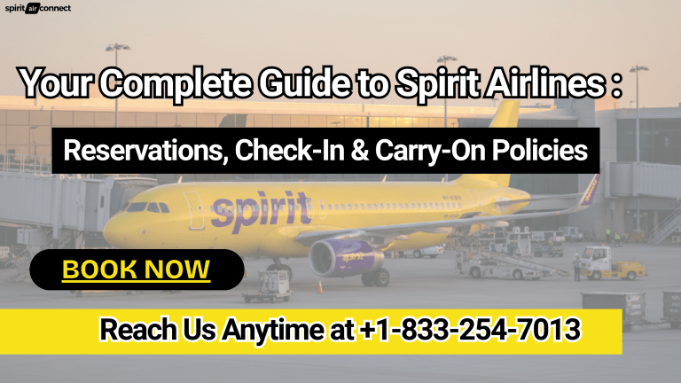 Spirit Airlines: Reservations, Check-In & Carry-On Guide