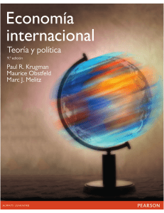 Econom&iacute;a Internacional: Teor&iacute;a y Pol&iacute;tica (9&ordf; Edici&oacute;n) - Krugman, Obstfeld, Melitz