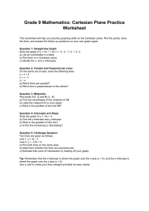 Grade 9 Cartesian Plane Practice Worksheet | Math Graphing Skills