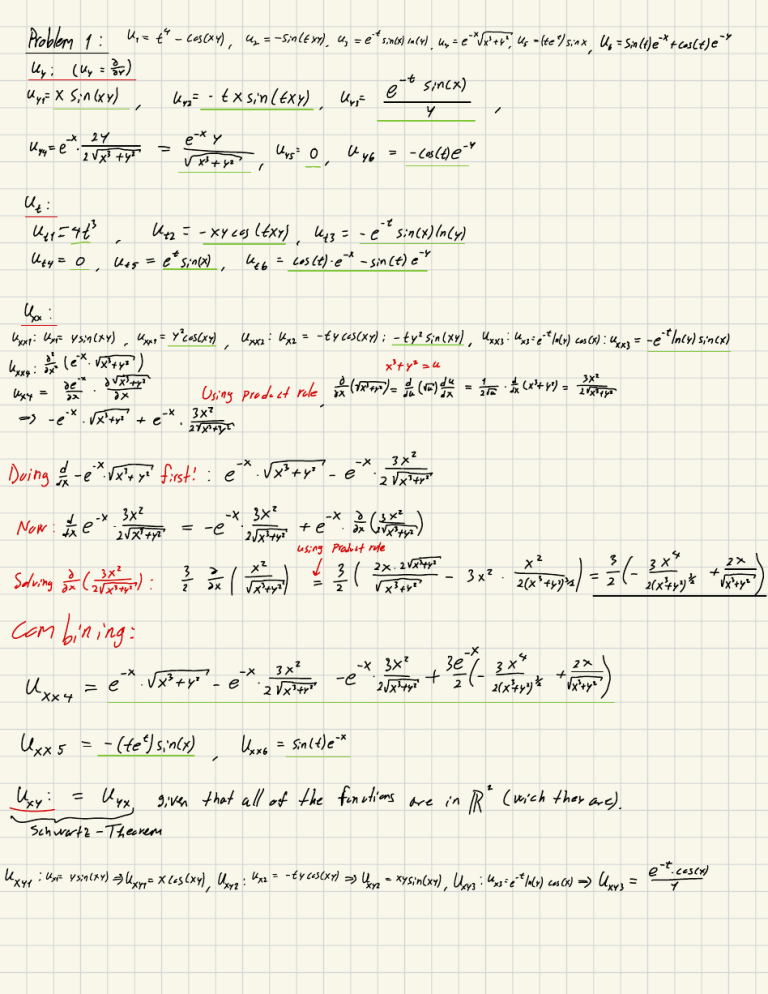 Calculus & Linear Algebra Problem Solutions: Derivatives, Taylor, Matrices