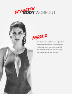 Two-Day Split Workout Plan: Upper & Lower Body Routine