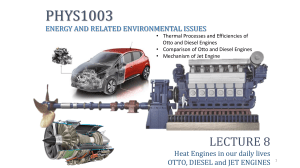 Heat Engines: Otto, Diesel, Jet Engines | Thermodynamics & Efficiency