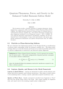 Quantum Phenomena, Forces, Gravity in Unified Harmonic-Soliton Model