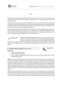 Data Science Lab: Employability & Student Experience