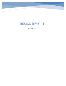 Dinghy Design Report: Collapsible, Low Carbon Footprint Tender