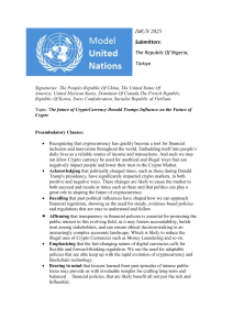 Cryptocurrency Future: Political Influence & Regulation