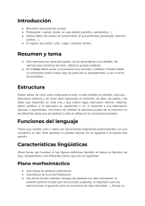 Gu&iacute;a de an&aacute;lisis de texto: Introducci&oacute;n y estructura