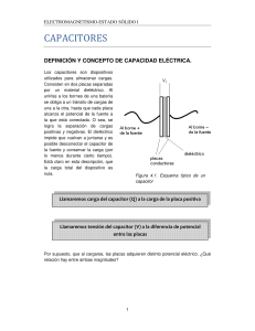 Capacitores: Definici&oacute;n, Capacidad El&eacute;ctrica, Energ&iacute;a y Carga/Descarga