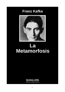 Franz Kafka - La Metamorfosis