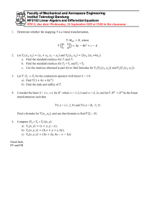 Linear Algebra & Differential Equations HW#2 - ITB 2025