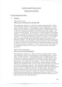 Gates Learjet Hydraulic System Manual