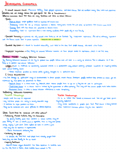 Behavioral Economics: Biases, Nudge Theory & Choice Architecture