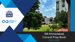 IIM Ahmedabad Consult Prep Book 2025-26: Ace Consulting Interviews