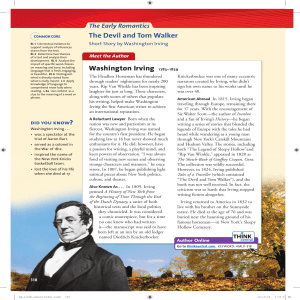 The Devil and Tom Walker: Washington Irving - Excerpt