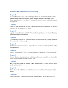 El Filibusterismo Chapter Summary | Plot & Characters