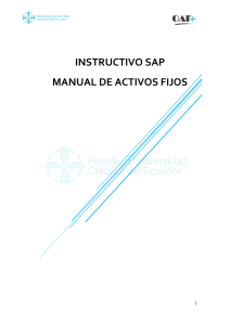 Manual de Activos Fijos SAP