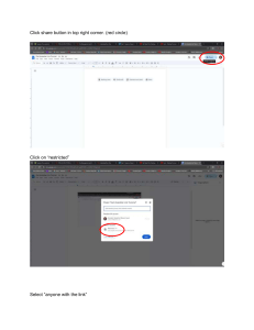 How to Share Google Docs: Set Commenter Permissions & Copy Link