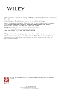 Nonparametric Derivative Pricing via Learning Networks