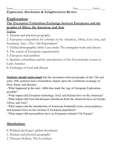 Exploration, Absolutism & Enlightenment Review | World History Study Guide