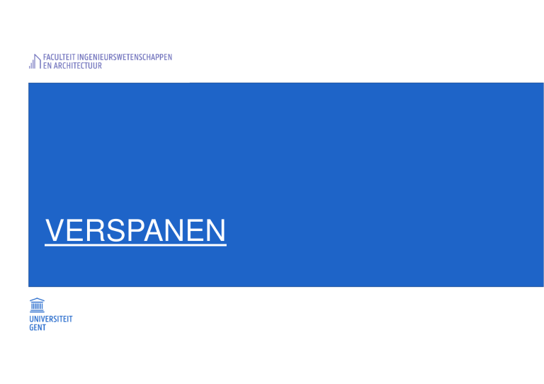 Verspaningsprocessen: Wetenschap & Technologie Presentatie