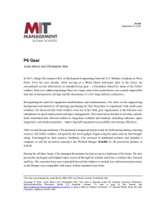 P6 Gear: 3D Printing vs. Injection Molding - Case Study