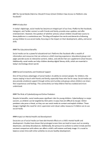 Social Media for Kids: Pros and Cons