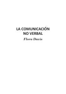 Comunicaci&oacute;n No Verbal por Flora Davis