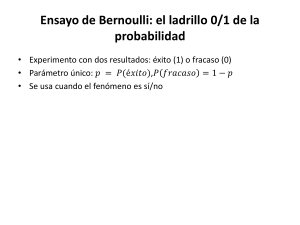 Ensayo Bernoulli 