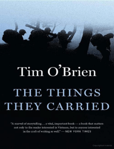 The Things They Carried by Tim O'Brien | Vietnam War Literature
