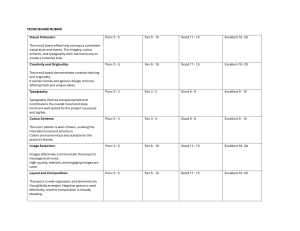 Mood Board Rubric: Visual Design Assessment Criteria & Scoring