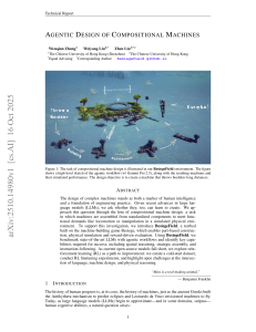 Agentic Design of Compositional Machines with LLMs & BesiegeField