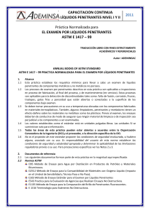 ESPANOL ASTM E1417 99