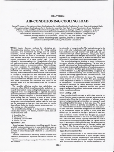 Air-Conditioning Cooling Load Calculation: Heat Gain & HVAC Principles