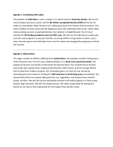 Laos: Child Labor & Malnutrition Agenda - UXO Impact