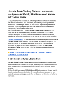 Libronix Trade Opiniones