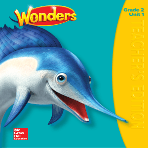Reading Wonders Grade 2 TE Unit 1