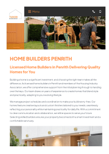 Home Builders Penrith