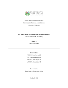 Social Enterprise, Inclusive Business & SRI Report