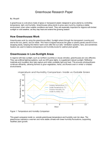Greenhouse Research: Operation, Benefits & Sustainability