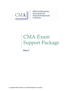 CMA Part 2 Exam: Financial Statement Analysis Practice Questions