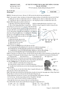 Biology High School Graduation Practice Test 2026 - Exam 0001