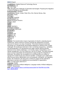 AI & Blockchain Integration: Navigating Generative Tech Challenges